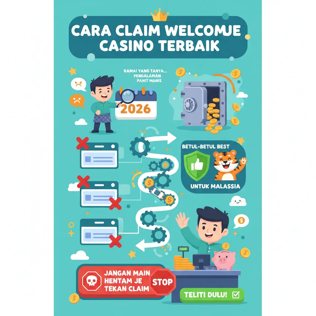 Cara Claim Welcome Bonus Casino Terbaik