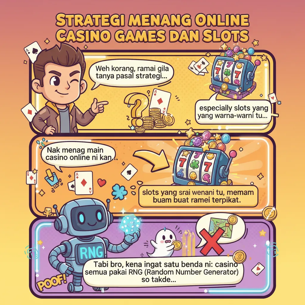 Strategi Menang Online Casino Games dan Slots