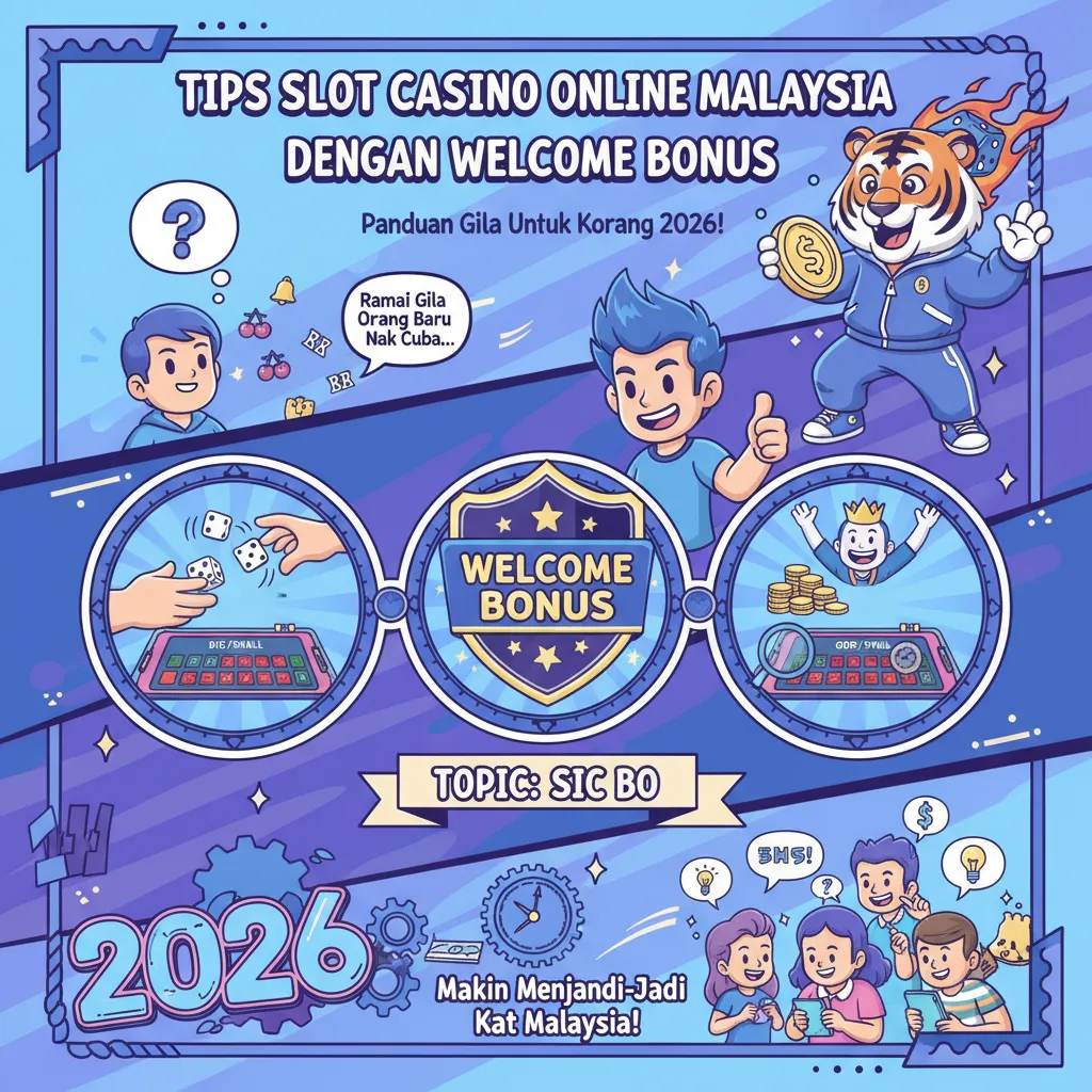 Tips Slot Casino Online Malaysia dengan Welcome Bonus