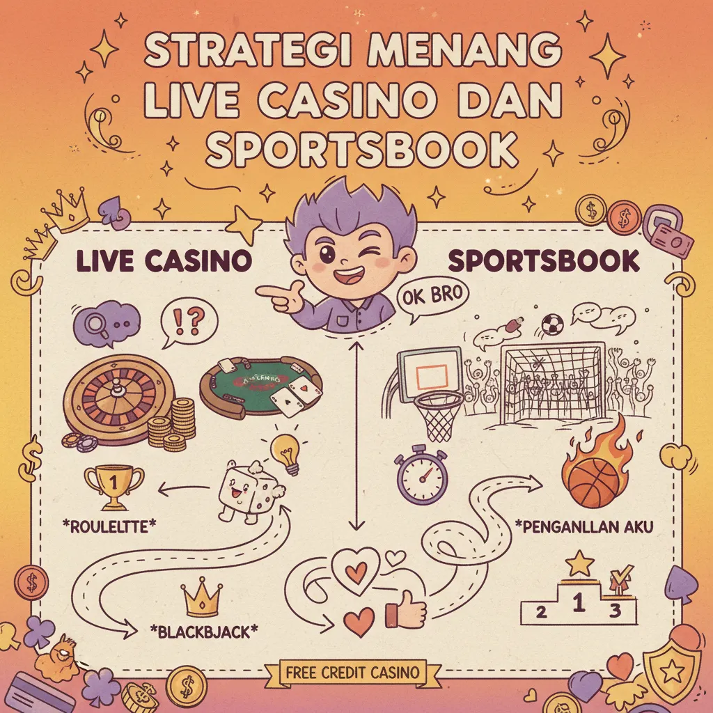 Strategi Menang Live Casino Dan Sportsbook
