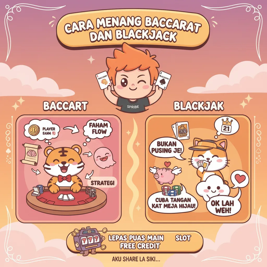 Cara Menang Baccarat dan Blackjack