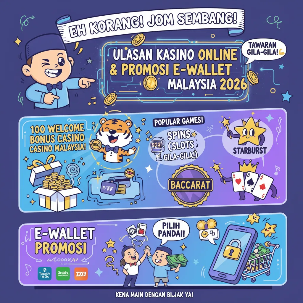 Ulasan Game Online Casino Dan Promosi E-wallet