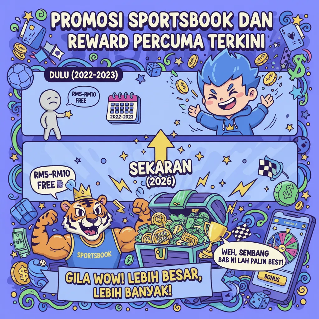 Promosi Sportsbook dan Reward Percuma Terkini
