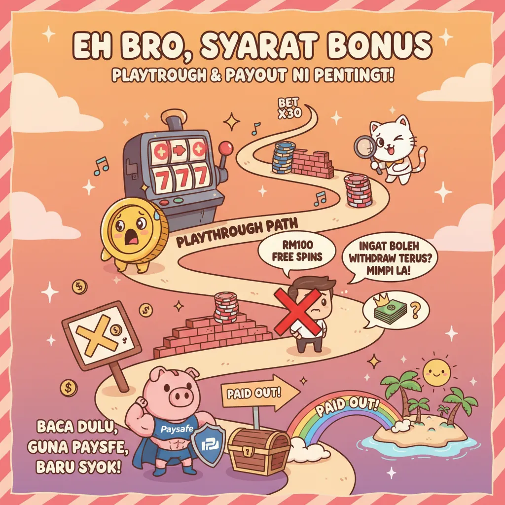 Syarat Playthrough dan Payout Casino Bonus